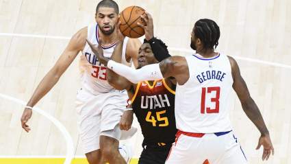 Jazz Star Donovan Mitchell has NSFW Response to Injury vs. Clippers