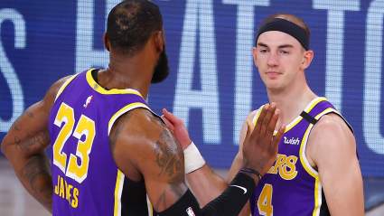 Lakers Star LeBron James Sends Message to Alex Caruso