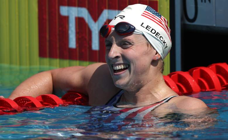 Katie Ledecky swimming trials watch