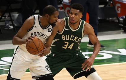 Giannis Antetokounmpo Takes Chilling Shot at Kevin Durant Following Nets Deal