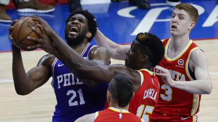Sixers’ Joel Embiid Flexes on Hawks After MVP Snub