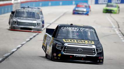 Wrecks Highlight Truck Series Race at Texas