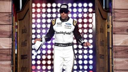 Aric Almirola Wins Busch Pole at Nashville Superspeedway