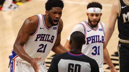 Sixers’ Joel Embiid Rips Hawks Star in Most Unusual Way
