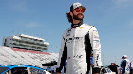 Corey LaJoie Makes NASCAR Formal With Tuxedo Firesuit [LOOK]