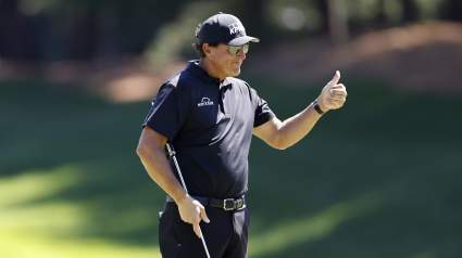 Phil Mickelson Excited to Connect With ‘Special’ Barry Sanders