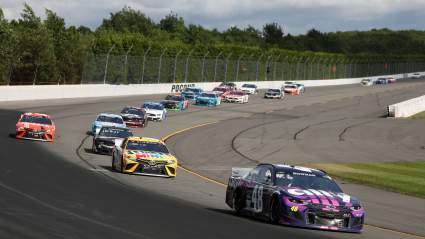 Alex Bowman Capitalizes During Stunning Pocono Race