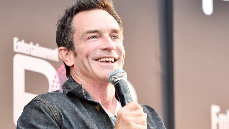 TV personality Jeff Probst speaks onstage during the 'Survivor' panel at Entertainment Weekly's PopFest