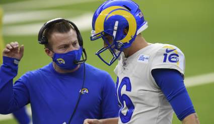 Sean McVay Denies Making a Slight Toward Former Rams Quarterback