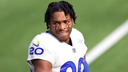 Jalen Ramsey is All Smiles in New Rams Number