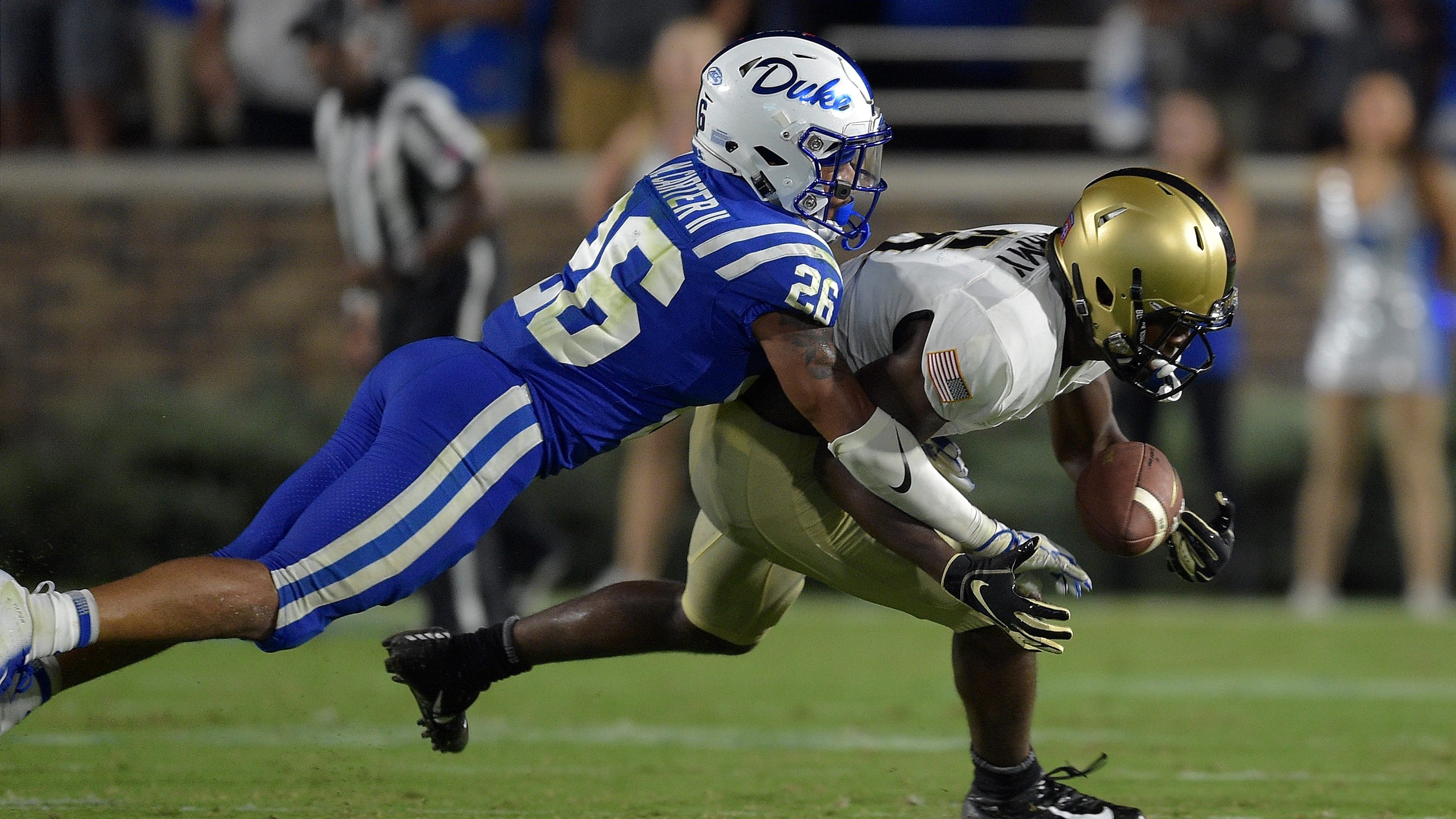 Duke cornerback Michael Carter II could add versatility to the