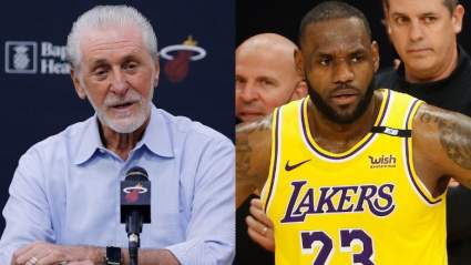 NBA Fines Heat President Pat Riley $25,000 for LeBron James Comments