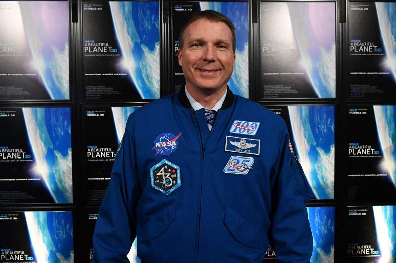 Commander Terry Virts appears on the red carpet at the IMAX Premiere of The Film A BEAUTIFUL PLANET at the National Air and Space Museum IMAX Theater on April 22, 2016