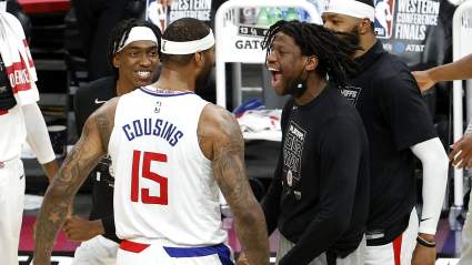 Boogie Lands Offensive Punch, Struggles Defensively in Clippers-Suns Game 1