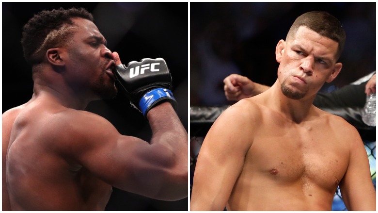 Nate Diaz Goes off on Francis Ngannou: 'Your Daddy'
