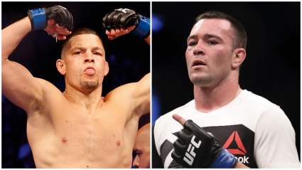 Nate Diaz Picked Over Colby Covington [LOOK]
