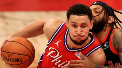 Ben Simmons Shows Up Unannounced at Sixers-Nets Game: Report