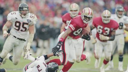 Hall of Famer Jerry Rice Reveals 49ers’ New Throwback Jerseys [LOOK]