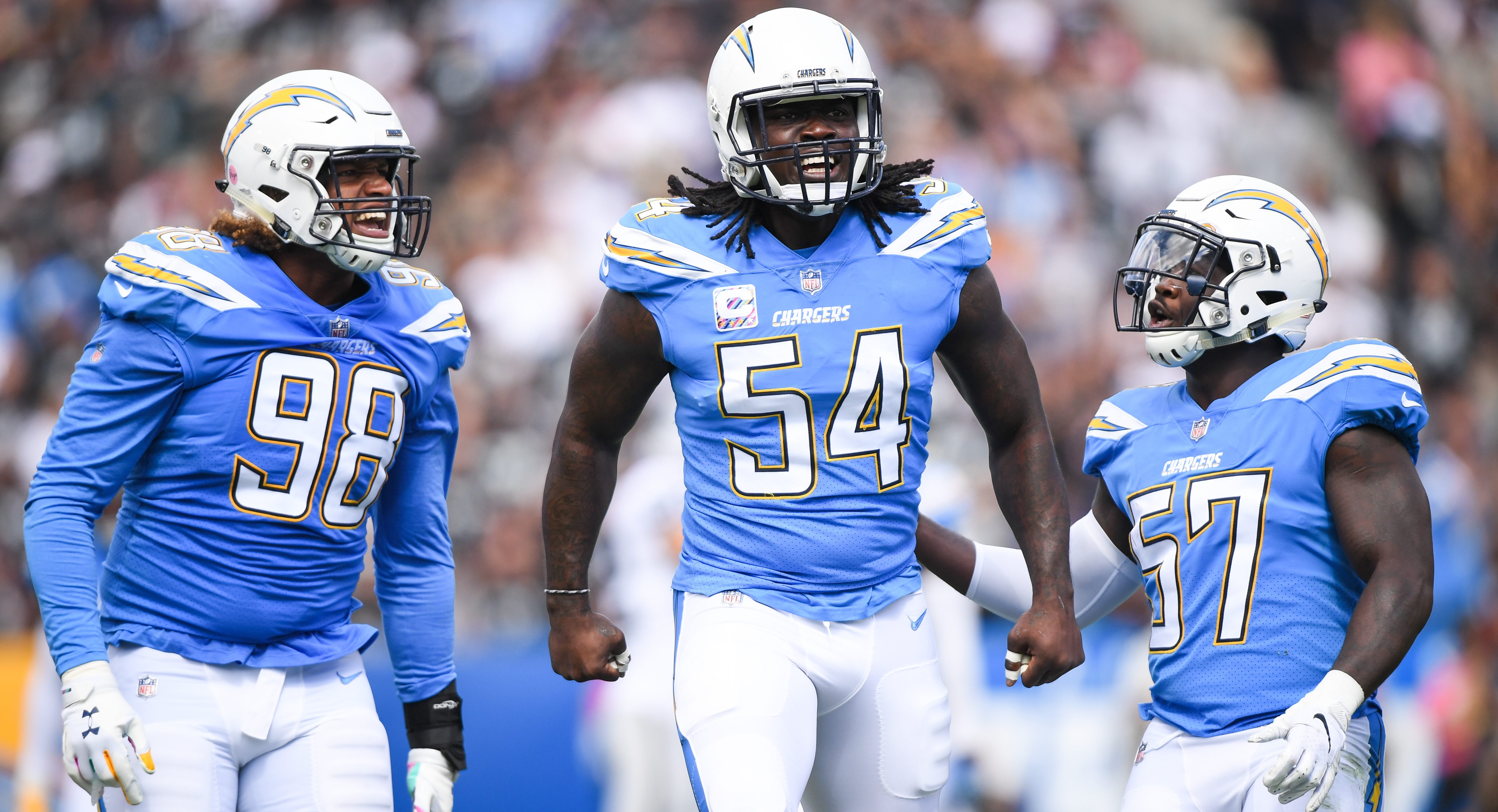 Melvin Ingram, a 3-time Pro Bowl defensive end, visiting Miami Dolphins