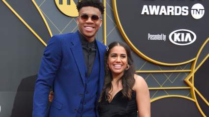 Giannis’ Girlfriend Mariah Posts Adorable Photo of Bucks Star With Son