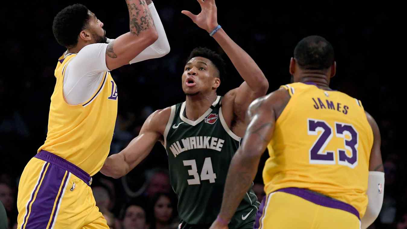 Giannis Antetokounmpo Calls Out Lakers After Finals Win | Heavy.com