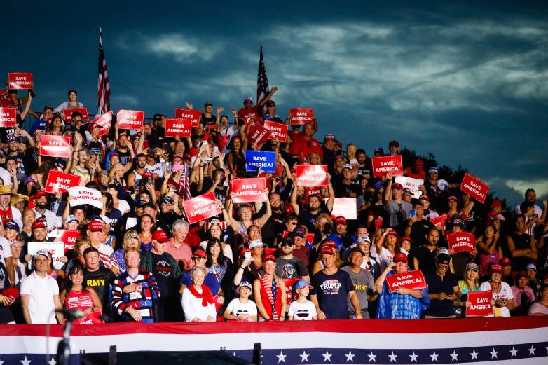 How Many Were at Trump's Florida Rally? Crowd Attendance Photos