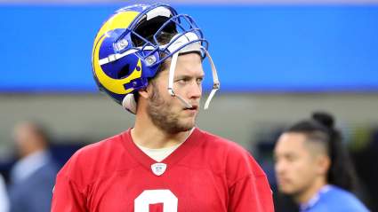 Matthew Stafford Executes No-Look Pass on Day 2 of Camp: Report