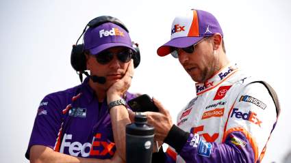 Late Spin Keeps Denny Hamlin Atop the Points Standings