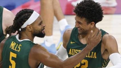 Sixers Youngster Showing Off for Team Australia: WATCH