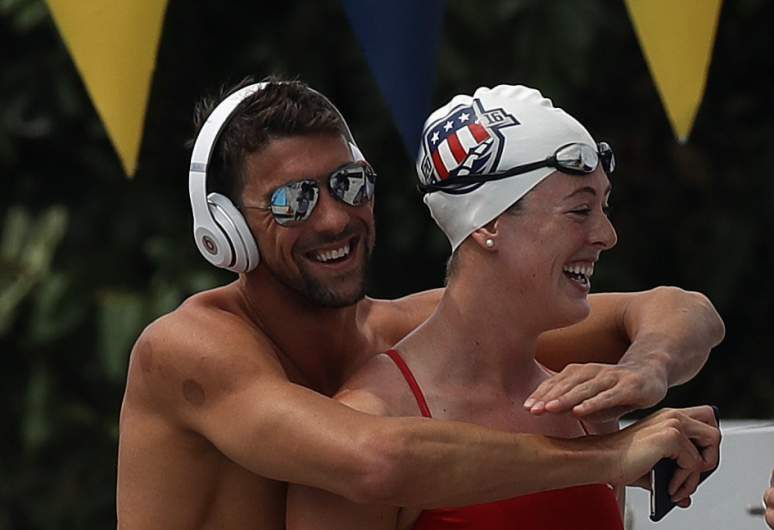 Michael Phelps, Allison Schmitt