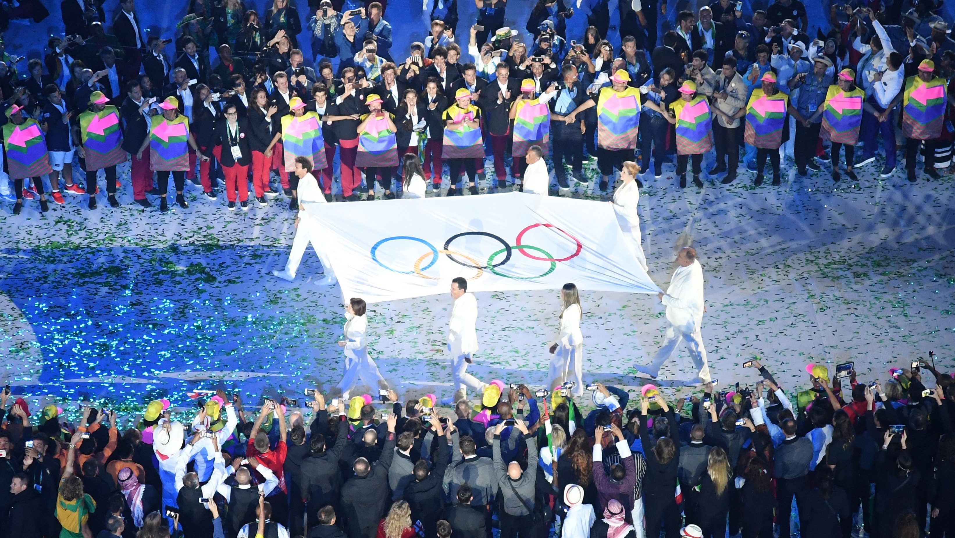 Olympic+Opening+Ceremony+Highlights%3A+Paris+Games+Officially+Begin%2C+Celine+Dion+Performs