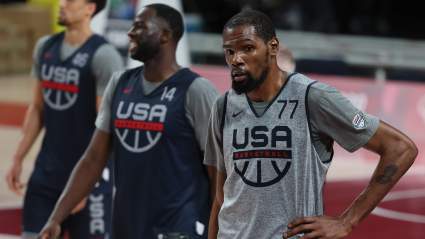 Warrior Draymond Green Gets Team USA to Troll Kevin Durant at Olympics