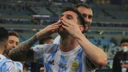 Crazy Messi Stat Goes Viral After Copa America Win
