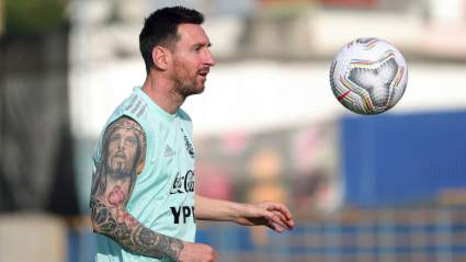 Lionel Messi Shows Off Impressive Basketball Skills [WATCH]