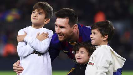 Lionel Messi’s Son Steals the Show in Kickabout [WATCH]
