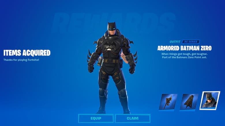 armoured batman fortnite