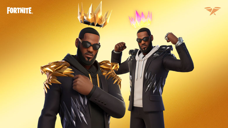 lebron james outfit fortnite