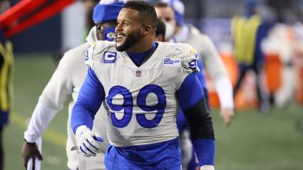 Aaron Donald Noticing a More Competitive L.A. Rams Offense at Camp