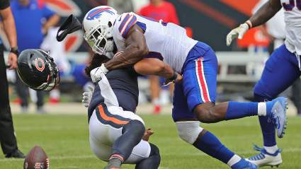 Bills LB Trolls Bears Fans After His Vicious Hit on Justin Fields