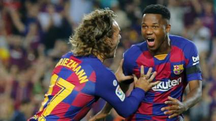 Griezmann Gets Excited About Ansu Fati’s Barcelona Return [WATCH]