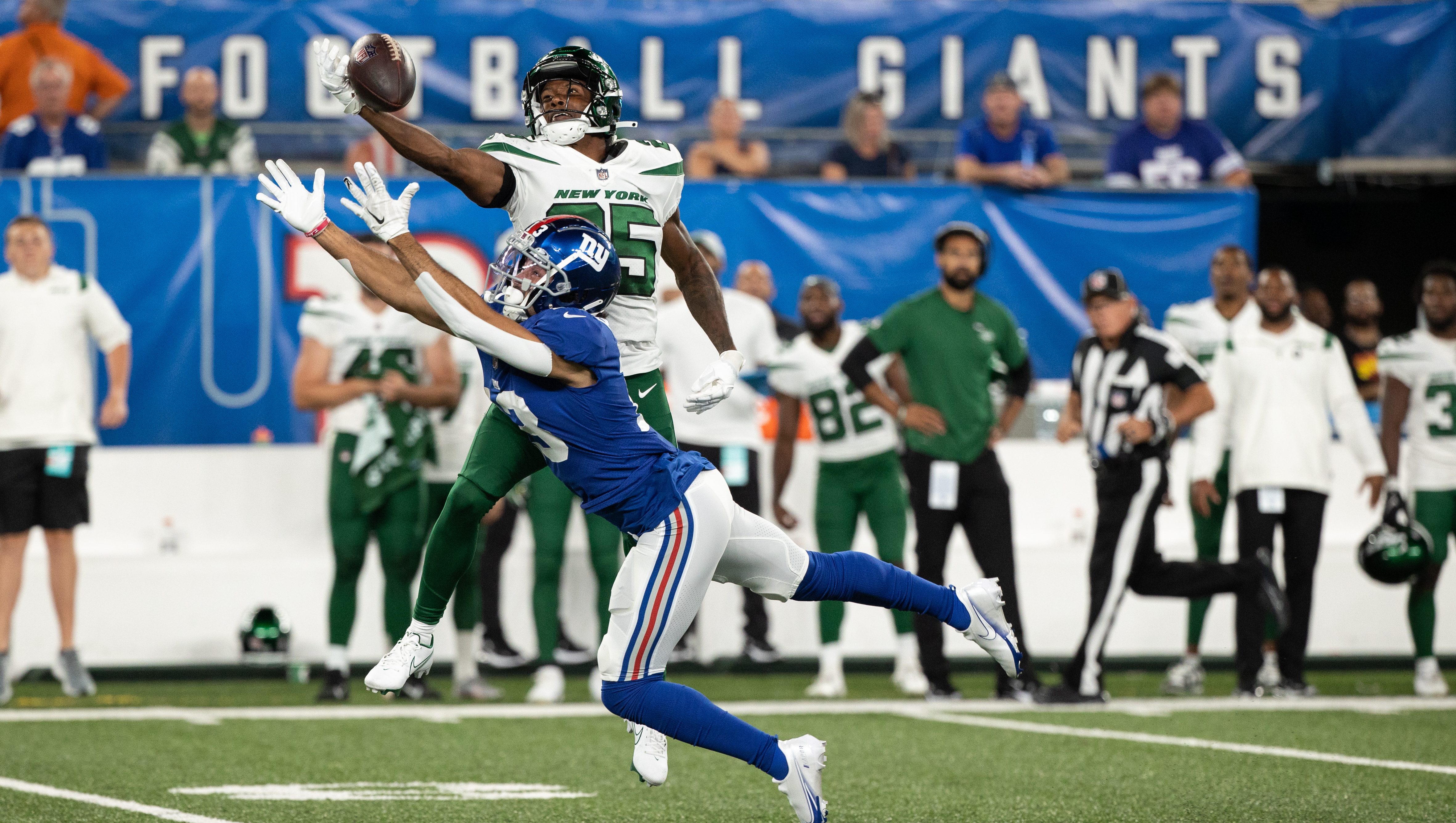 New York Jets defensive back Justin Hardee during the NFL Carolina News  Photo - Getty Images