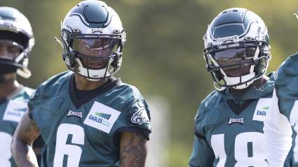 Eagles Receivers Catching Passes from Colin Kaepernick: WATCH