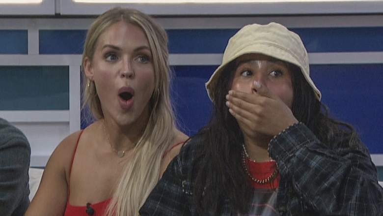 Whitney Williams and Hannah Chaddha in the 'Big Brother 23' house