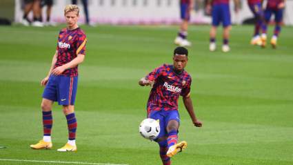 Barcelona Sends Pedri, Ansu Fati & Frenkie de Jong Warning