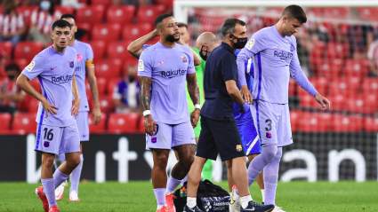 Barcelona Lose Three Key Starters For Next La Liga Clash