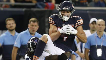 Bears Waive Speedy WR After Key Defender’s Return