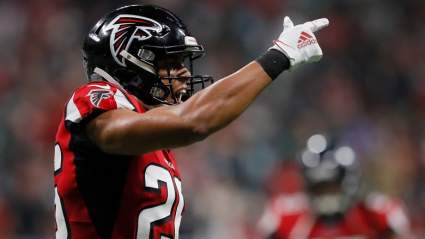 Falcons’ Isaiah Oliver Snags Incredible One-Handed Interception [WATCH]