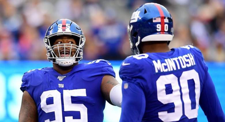 Giants release former fifth-round pick RJ McIntosh