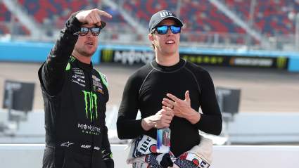 Kurt Busch & Brad Keselowski Partner for Large Ticket Donation