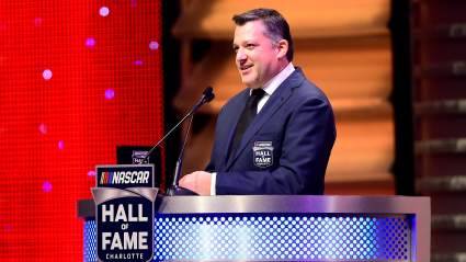 Tony Stewart Promotes Mobil 1 Sweepstakes With Money Truck